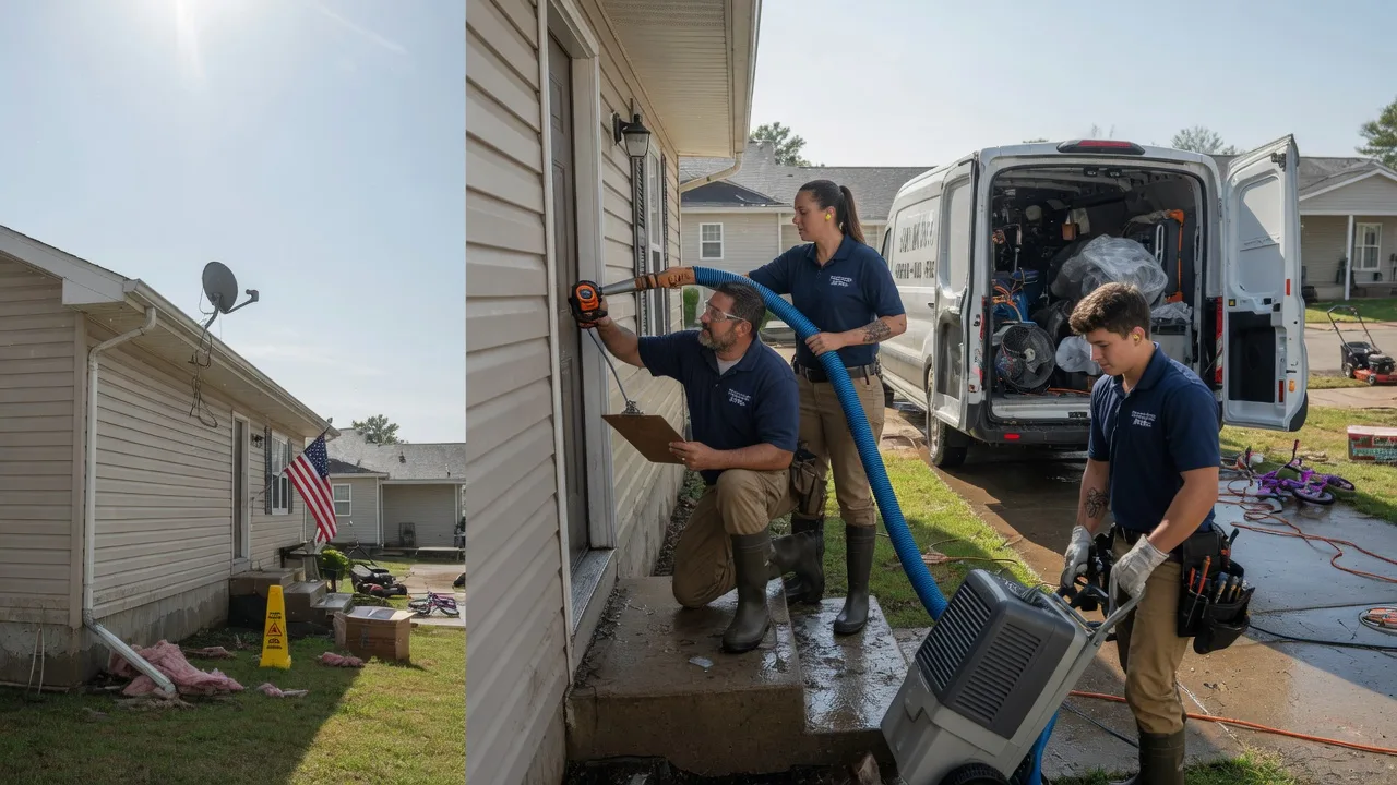 Ceiling Water Damage Restoration in Campbellsville, KY near me